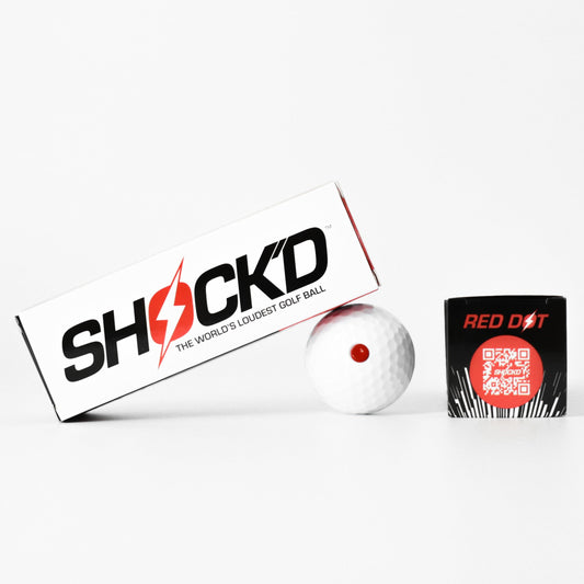 SHOCK'D Golf Balls – 3-Pack Prank Golf Balls