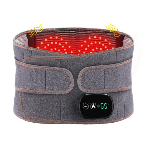 Heated Massage Lumbar Support Belt – Rechargeable