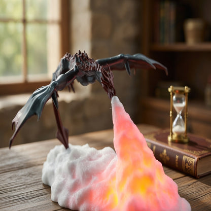 Fire Dragon 3D Night Light with LED Glow